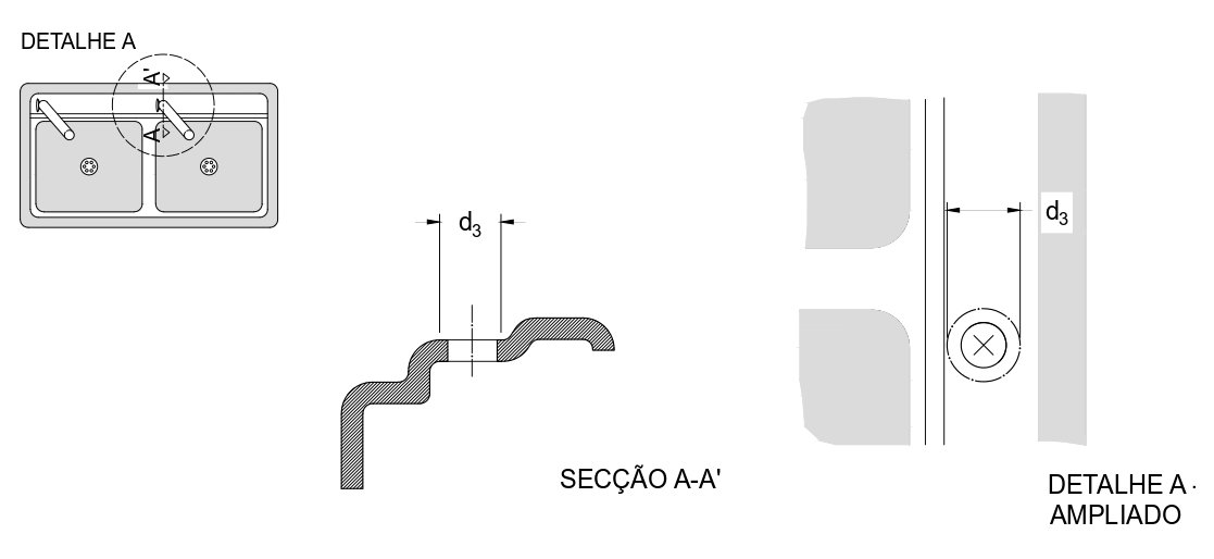 TapPedestalClearanceDiameter